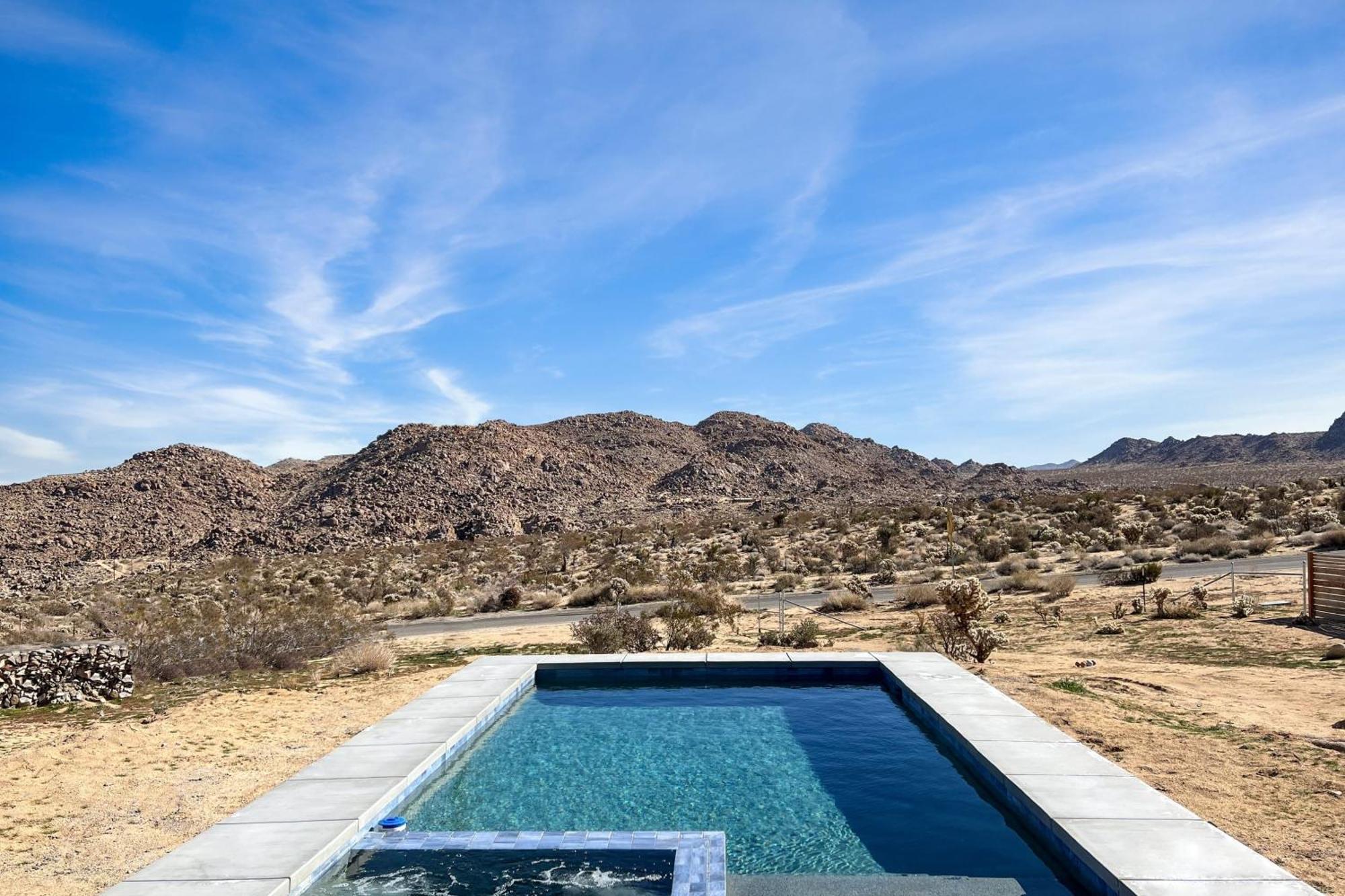 Chicory By Avantstay Modern Desert Retreat W Hot Tub Joshua Tree Ngoại thất bức ảnh
